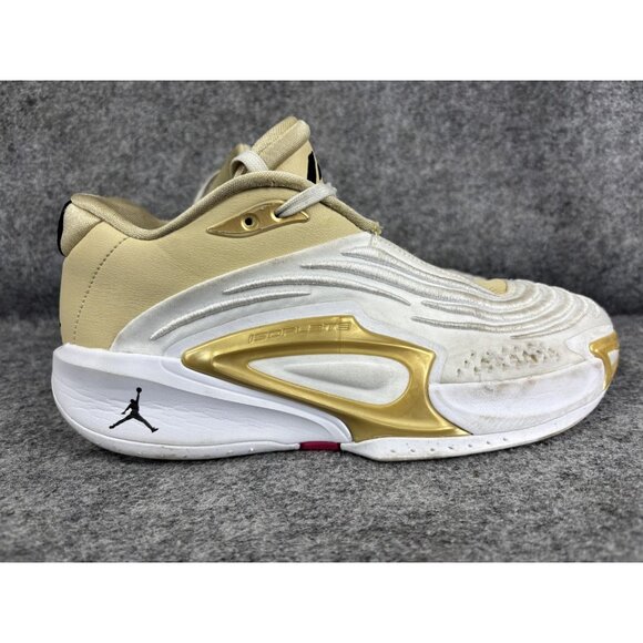 Jordan Luka 1 El Matador Shoes Mens Size 9 Cream Gold Floral Basketball Low Top main image 9